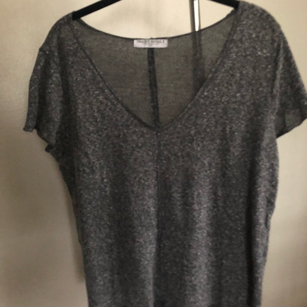 Project Social T grey basic tee